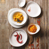 Салатник «ФриСтайл»;фарфор;0,8л;D=25,H=7см;белый