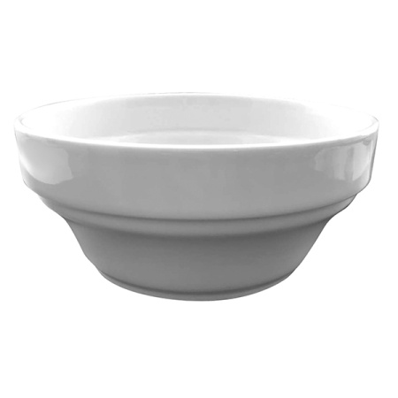 Салатник «Белая»;фарфор;0,8л;D=162,H=73мм;белый