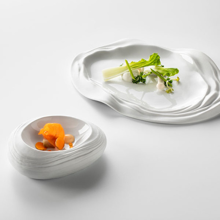 Салатник для комплимента «Барселона»;фарфор;25мл;D=11см;белый