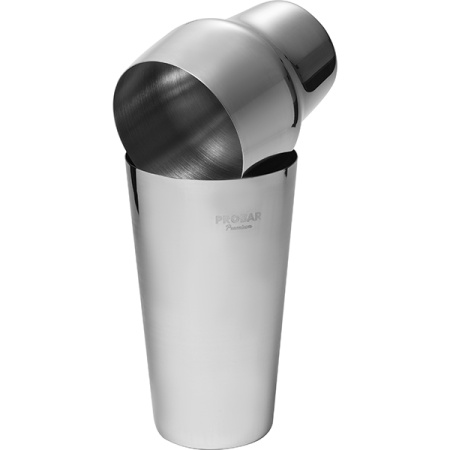 Шейкер французский «Пробар Премиум Пьюр»;сталь нерж.;0,9л;D=10,H=24,5см;серебрист.