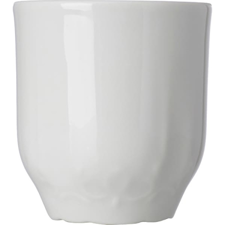 Стакан для горячих напитков;фарфор;220мл;D=76,H=81мм;белый