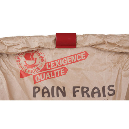 Клипса д/пакетов[10шт];полиамид;,H=58,L=65,B=28мм;красный