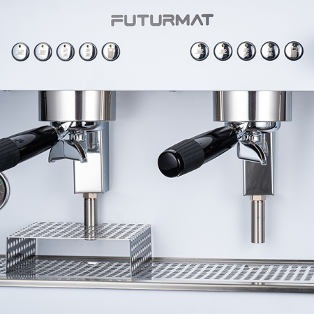 Кофемашина «Futurmat Ottima EVO 2G»;сталь оцинк.;11л;,H=46,L=71,B=52см;2,8Квт;белый