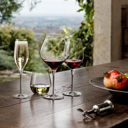 Бокал для вина «Винеа»;хр.стекло;450мл;D=87,H=230мм;прозр.