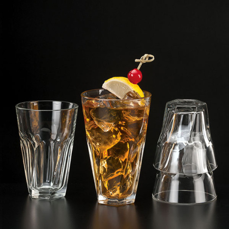 Олд фэшн (стакан) «Гибралтар Твист»;стекло;350мл;D=10,H=10см;прозр.