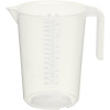 Стакан мерный с ручкой;полипроп.;5л;D=20,5,H=26см;прозр.
