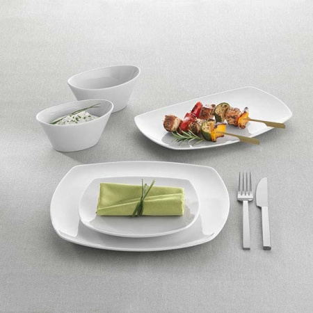 Салатник «Опшенс» овальный;фарфор;200мл;,H=60,L=140,B=85мм;белый