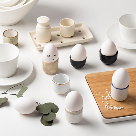 Салатник «Базальт»;керамика;35мл;D=49,H=35мм;черный,матовый