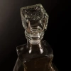 Штоф «Луи» с пробкой;стекло;0,5л;D=30,H=185,L=115,B=60мм;прозр.