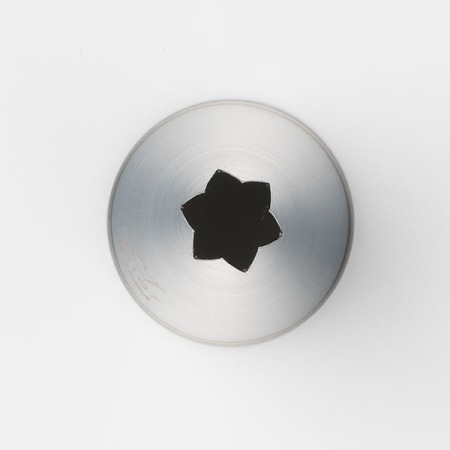 Насадка кондитерская «Открытая звезда»[5шт];сталь нерж.;,H=50,L=25/7мм