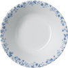 Салатник «Беатриче»;фарфор;350мл;D=14,H=5см;белый,синий