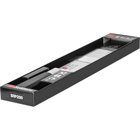 Нож кухонный «Токио» двусторонняя заточка;сталь нерж.,пластик;,L=295/165,B=50мм