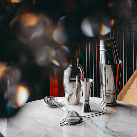 Джиггер «Пробар Премиум Орб» 30/45 мл;сталь нерж.;D=44/51,H=124мм;серебрист.