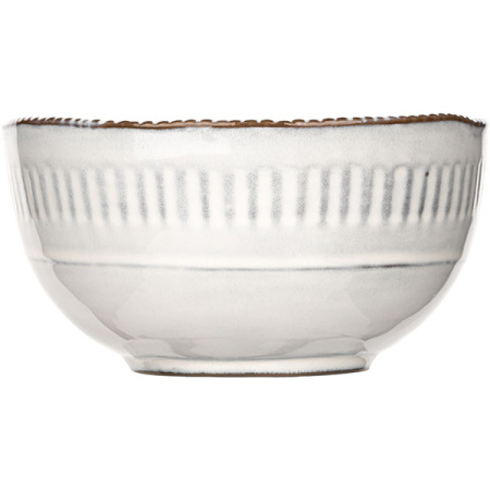 Салатник «Стили»;фарфор;0,84л;D=17см;белый