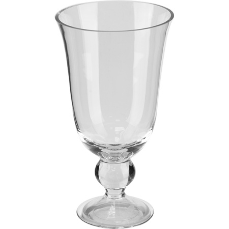 Ваза для фруктов с крышкой;стекло;D=21,H=39см;прозр.