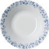 Салатник «Беатриче»;фарфор;1,15л;D=222,H=66мм;белый,синий