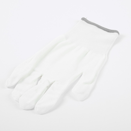 Перчатки защитные для разделки XL;сталь нерж.;,L=24,B=13,5см;металлич.,синий