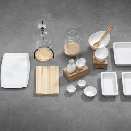 Банка «Инспайред» круглая с крышкой;стекло;5л;D=19,2,H=29,5см;прозр.