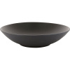 Салатник «Экинокс»;керамика;1л;D=240,H=55мм;черный