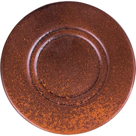 Чайная пара «Млечный путь терракот»;фарфор;200мл;см;терракот,черный