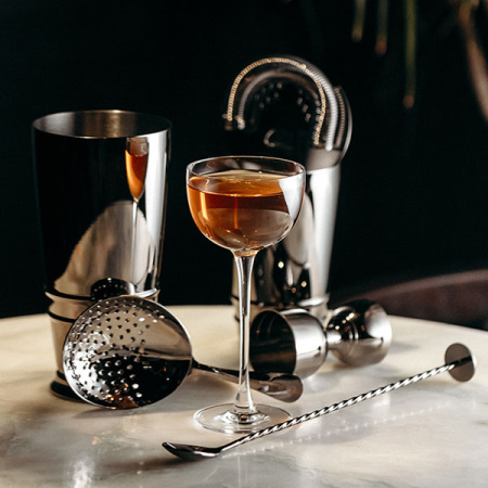 Стрейнер для джулепа «Пробар Премиум Пьюр»;сталь нерж.;D=77,L=165мм;серебрист.