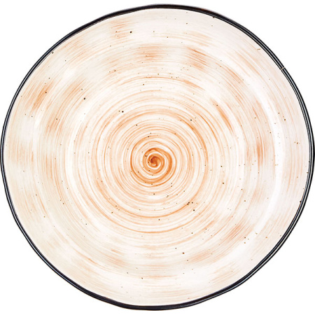 Салатник «Пастораль»;фарфор;1,2л;D=22,H=7см;оранжев.