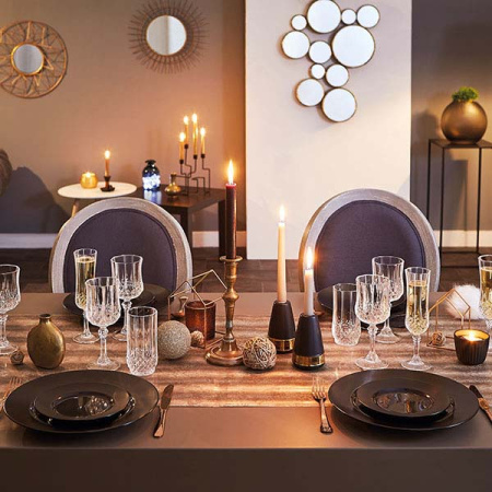 Олд фэшн (стакан) «Лонгшамп»;хр.стекло;320мл;D=81,H=85мм;прозр.