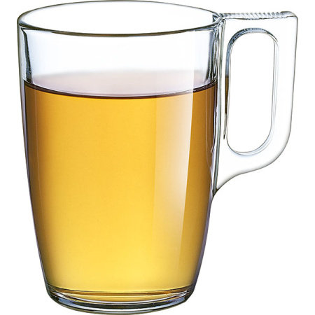 Кружка «Волюто»;стекло;320мл;D=10,6,H=11,1см;прозр.