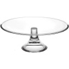 Подставка для торта «Банкет»;стекло;D=32,H=10см;прозр.