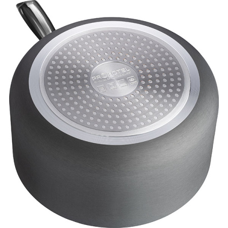 Сотейник «Уитфорд»;алюм.литой,сталь нерж.;4л;D=22,H=11см;граф.,черный