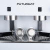 Кофемашина «Futurmat Ottima EVO Semiaut 2»;сталь оцинк.;11л;,H=42,L=52,1,B=71см;2,8Квт;белый
