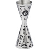 Джиггер «Афродит Алкеми» 30/45 мл с рисунком;сталь нерж.;D=5,H=12см;серебрист.