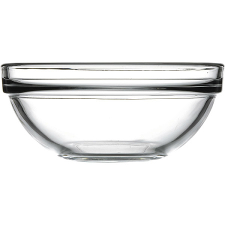 Салатник «Шефс»;стекло;348мл;D=120,H=52мм;прозр.