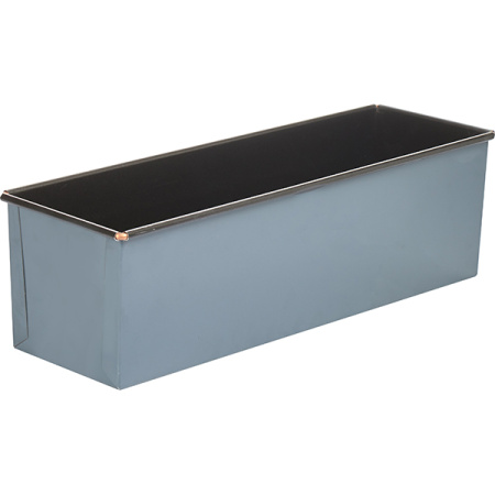 Форма для выпечки хлеба «Экзопан»;сталь,антиприг.покр.;,H=14,L=40,B=14см;серый