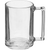 Кружка «Фитнес»;стекло;320мл;,H=11,3см;прозр.