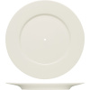 Тарелка для этажерки «Пьюрити» с отверстием;эко-кост. фарф.;D=225,H=20мм