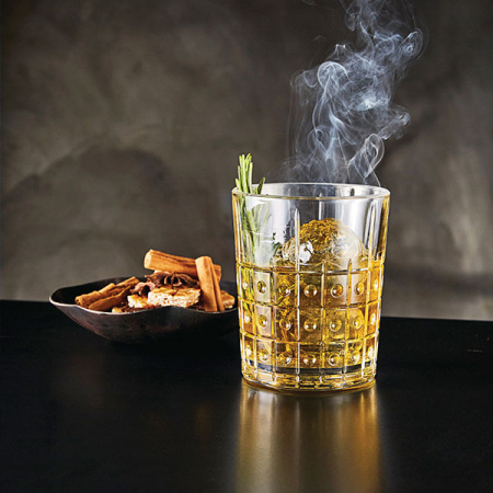 Олд фэшн (стакан) «Эсте»;стекло;303мл;D=85,H=89,5мм;прозр.