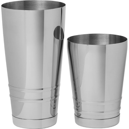 Шейкер американский «Кенко Сатурн»;сталь нерж.;0,9л;D=90,H=175мм;серебрист.