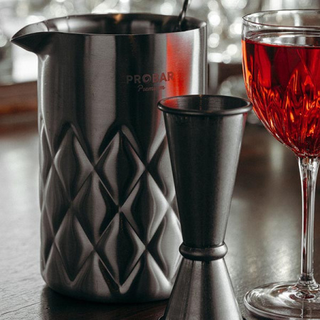 Джиггер «Пробар Премиум Мотиво» 25/50 мл;сталь нерж.;D=44/45,H=110мм;серебрист.,матовый