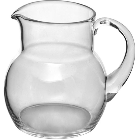 Кувшин;стекло;1л;D=135,H=150,L=180,B=3мм;прозр.