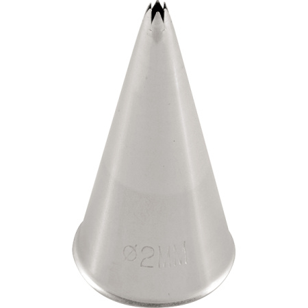 Насадка кондитерская «Открытая звезда»[5шт];сталь нерж.;D=25/2,H=50мм