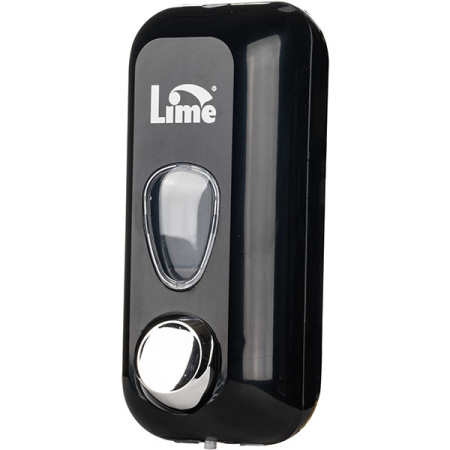 Диспенсер для жидкого мыла заливной;0,6л;черный