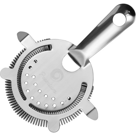 Стрейнер «Пробар Премиум Пьюр» с ушками;сталь нерж.;D=85,L=155мм;серебрист.