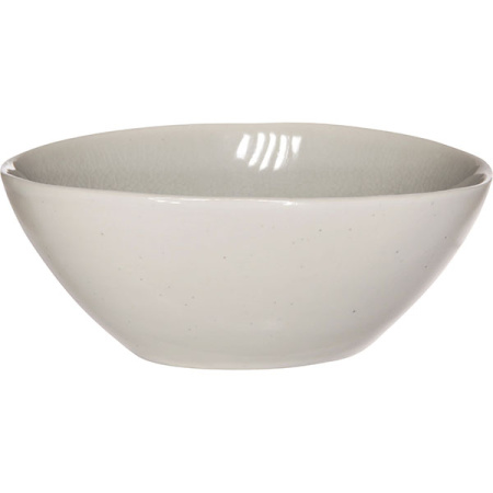 Салатник;керамика;,H=40,L=105,B=90мм;белый