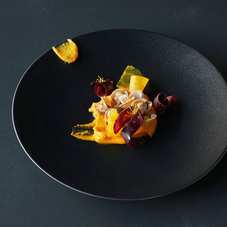 Салатник «Экинокс»;керамика;1,3л;D=27,H=5см;черный