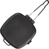Сковорода-гриль;чугун;,H=30,L=255,B=255мм;черный