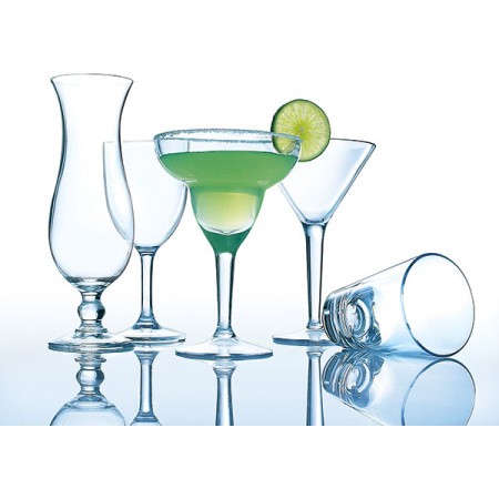 Бокал для маргариты «Маргарита»;пластик;250мл;D=12,2,H=17,5см;прозр.