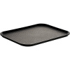 Поднос прямоугольный для Фаст Фуд;полипроп.;,L=45,7,B=35,5см;черный