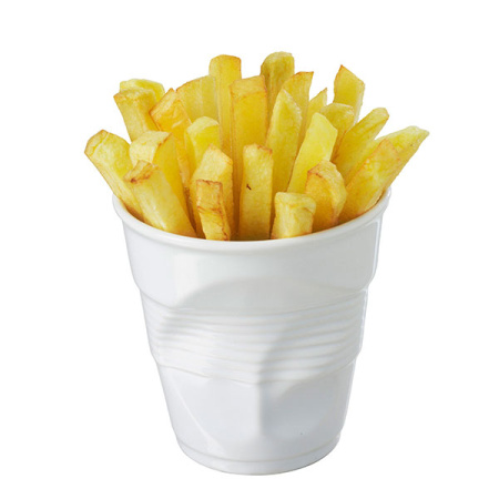 Стакан для горячих напитков «Фруассэ»;фарфор;330мл;D=10,5,H=10см;белый