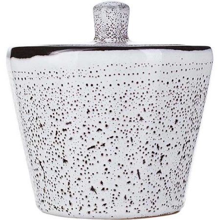 Сахарница «Тирамису» с крышкой;керамика;200мл;D=9,H=9см